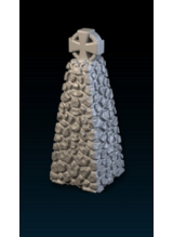 3D Printed - Stone Pillar (Village)